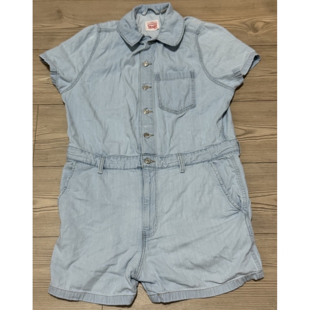 HERITAGE SHORT SLEEVE ROMPER‎ Size Large